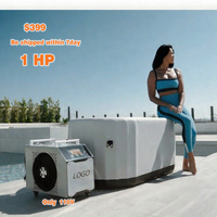 MEGA WiFi Control 1HP Bain de glace automatique à eau froide pour refroidisseur d'eau avec moteur UV/Ozone et compresseur
