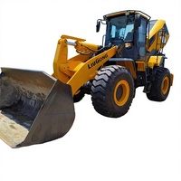 Kit de protection pour vérins, tiges et flexibles pour chargeuse sur pneus CLG856H avec barre de brosse avant pour le transport sur chemins forestiers