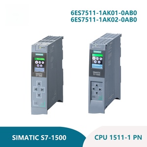 Controlador PLC S-IEMENS SIMATIC S7-1500 CPU 1511-1 6ES7511-1AK02-0AB0 6ES7511-1AK01-0AB0 Integrado - Product Image 1