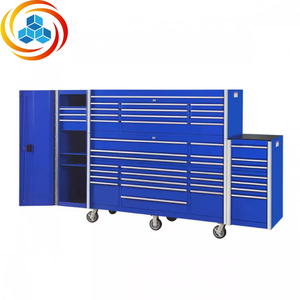 280*63*176cm Anti-Theft Rotating Combination <b>Tool</b> Cabinet OEM Blue with 2000KG Load Capacity Mobile <b>Tool</b> Trolley - Product Image 1