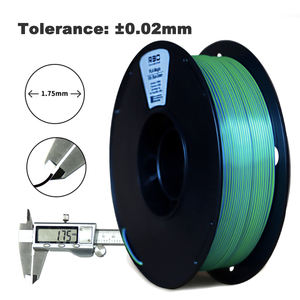 Creality — Filament PLA pour imprimante 3d, 2 couleurs en 1, double couleur, enroulement soignée, 1.75mm, 1KG, MHQuantum - Product Image 2