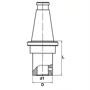 Portaherramientas de fresado tipo Fervi Weldon D d1 tamaño L - Product Image 2