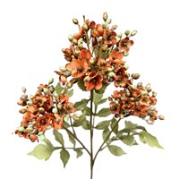 Bunga Sutra Buatan Gaya Pastoral Hydrangea Baby's Breath & Bunga Liar Kecil - untuk Dekorasi Ruang Tamu, Pernikahan, dan Liburan