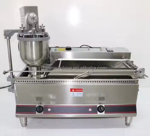 7L Phễu hoàn toàn tự động thương mại công suất cao điện lớn Donut Maker Máy tự động lật Fry Donut Fryer dây chuyền sản xuất - Product Image 5