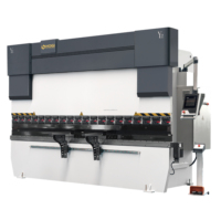 Presse-plieuse hybride hydraulique CNC, 160 tonnes, 3200mm, contrôleur Delem, pour le pliage de la tôle, vente directe d'usine