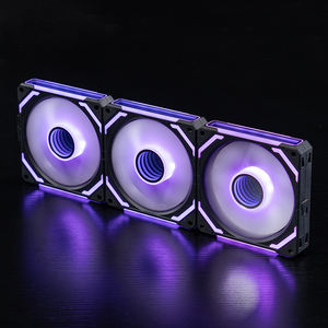 Ventilador de PC Interforce Magic Mirror Building Block Fan Splice, con Efecto de Luz de Espejo Infinito Dinámico ARGB, Refrigeración para Computadora de Escritorio - Product Image 1