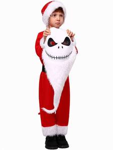 El Mejor Disfraz Infantil de Jack Skellington de la Película Pesadilla Antes de Navidad, Disfraces de Santa Claus para Niños - Product Image 2