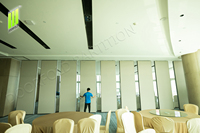Producto de tablero de MDF, casa personalizada, sala de estar, espacio de Hotel para distinguir el aislamiento acústico, partición, divisor de habitación, pared deslizante