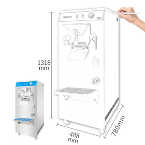 Machine à glace MEHEN M10E, machine à glace dure, machine à glace artisanale, congélateur par lots avec pompe à air - Product Image 6