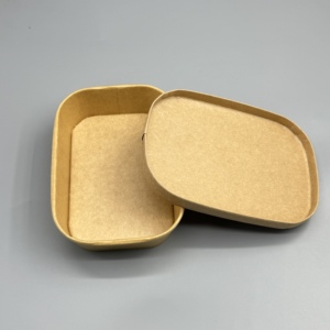Bol à salade en papier kraft de haute qualité, simple ou double paroi, revêtement PE/PLA, imprimé OEM, jetable, pour plats à emporter - Product Image 6