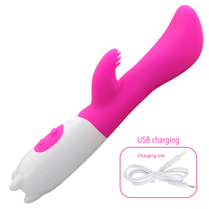 Mini baguette de massage 2 en 1, jouet sexuel vibrant pour femmes - Product Image 1
