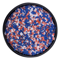 Peinture pour sol extérieur en composite époxy, effet pierre et écailles de coquillages, True-Stone, multicolore, artistique et décorative