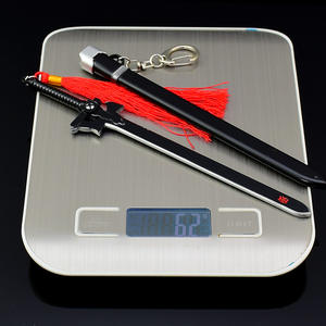 Épée Art en ligne <span class=keywords><strong>Kirito</strong></span> Elucidator Printemps Action 22cm Porte-clés Anime Épée Modèle Arme Artisanat Décor Cadeau pour SAO Fans <span class=keywords><strong>Cosplay</strong></span> - Product Image 4