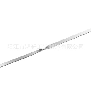 Stainless Steel <b>Flat</b> Skewers 36.8cm 2.0mm Thick For Barbecue <b>Grilling</b> Meat Cooking Baking Outdoor Use HX-069 - Product Image 4