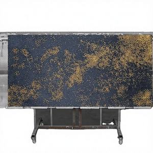 Panel Decorativo Moderno Dorado con Textura Artística, Impermeable y Resistente al Fuego para Paredes Interiores y Espacios Comerciales - Product Image 1