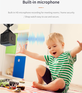 Telecamera a Cupola Mini Ikevision X1 1080P con Batteria, Visione Notturna, Rilevamento di Movimento e Suoni, Allarme per Uso Interno - Product Image 5