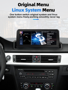 Autoradio avec écran de 10,25 pouces, système Linux, écran Carplay, WIFI, BT, GPS, multimédia pour <span class=keywords><strong>BMW</strong></span> E90 E91 2006-2012 - Product Image 6