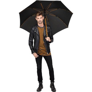 <span class=keywords><strong>Parapluie</strong></span> droit d'affaires haut de gamme de <span class=keywords><strong>grande</strong></span> <span class=keywords><strong>taille</strong></span> 8K 49 pouces pour hommes <span class=keywords><strong>Parapluie</strong></span> de golf semi-automatique personnalisé avec impression de logo - Product Image 6