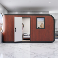 Conteneur maritime modifié en gros, économique, pour chambre d'hôtel capsule modulaire, cabine préfabriquée, assemblage rapide, CE ISO
