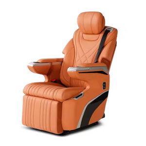 Asientos de Cuero Personalizados para Vans <span class=keywords><strong>Sprinter</strong></span>, Asientos de Cuero K30 para Autobuses Compactos de 4 Personas, Asientos de Cuero para Vans de Lujo de Fila Media - Product Image 2