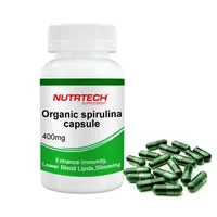 उच्च गुणवत्ता वाले जैविक Spirulina स्लिमिंग पाउडर कैप्सूल पूरक //