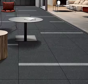 Adoquines de Cerámica Flameada para Exteriores, Modernos, 600X300mm, Azulejos Grises Tipo Piedra Cúbica para Villa y Salón - Product Image 4