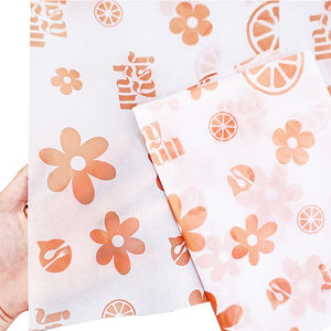 17g/30g/60g/80g sıcak satmak özel Logo baskı hediye kağıt sarma çiçek ambalaj kağıdı - Product Image 2