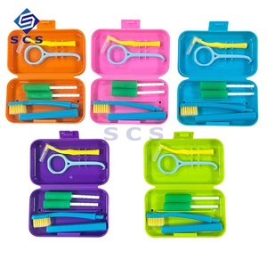 <span class=keywords><strong>Kit</strong></span> di strumenti ortodontici per la pulizia dei denti per la cura orale della scatola dello spazzolino dentale - Product Image 3