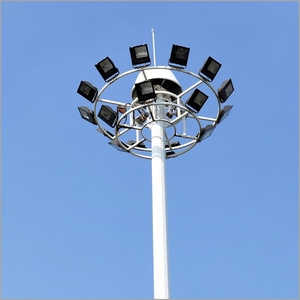 6M <span class=keywords><strong>8M</strong></span> 10M 12M solar LED poste de luz de rua 20m 25m 30m galvanizado mastro alto pólos de iluminação - Product Image 6