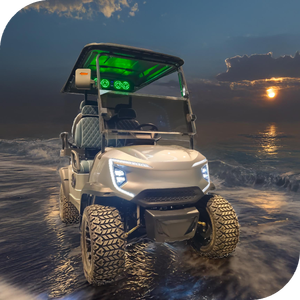 Vente chaude Personnalisable 3500W 4 Seat 4x4 Chasse Électrique Voiture De Golf Chariots - Product Image 3