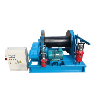 Bibo Promotion Treuil synthétique de levage pour bateaux et mines, 10 tonnes, à moteur essence, avec câble de treuil - Product Image 3
