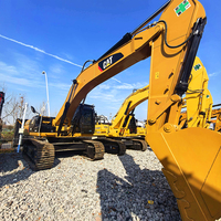 Excavatrice sur chenilles CAT 336D d'occasion, modèle 2025, moteur Cummins, 36 tonnes, 100/500 heures, entièrement inspectée pour les travaux de démolition de roches