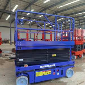 Электрический ножничный подъемник 6м, 8м, 10м, 12м, 20м, полностью аккумуляторный, самоходный, для высотных работ - Product Image 5