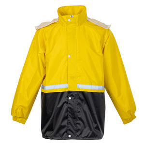 Veste <span class=keywords><strong>de</strong></span> <span class=keywords><strong>pluie</strong></span> <span class=keywords><strong>de</strong></span> moto réfléchissante haute visibilité jaune costume imperméable pour hommes vêtements <span class=keywords><strong>de</strong></span> travail durables usine en gros - Product Image 5