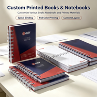Impression offset personnalisée A4/A5, livre photo couleur, reliure Wire-O, service d'impression de magazines, brochures, catalogues, livrets