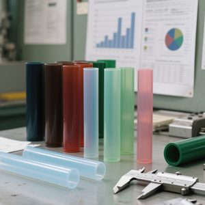 أنابيب مخصصة من PC/PVC/ABS/PP/PET/نايلون/PA بأشكال وأحجام مختلفة بما في ذلك خدمة القطع - Product Image 5