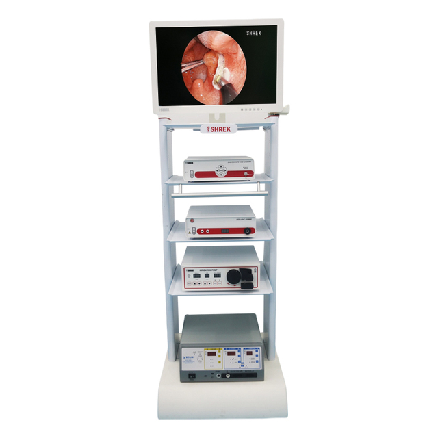 Cheap Medical Endoscopy Tower for Rigid Cystoscope Urology Camera
