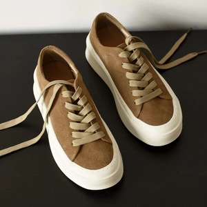 Sneakers di Lusso <span class=keywords><strong>da</strong></span> Uomo 2026 in Pelle Scamosciata, <span class=keywords><strong>Scarpe</strong></span> Casual in Vera Pelle <span class=keywords><strong>con</strong></span> Soletta in Pelle di Maiale e Suola in Gomma, Supporto OEM ODM Personalizzato - Product Image 1
