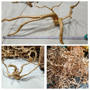 Grand bonsaï pré-bouilli bois flotté forêt tropicale humide écologique Yinuo ornements d'aquarium décor de réservoir de poissons sacs de salon - Product Image 5