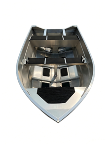 Bateau de pêche en aluminium <span class=keywords><strong>Jon</strong></span> Boat 3,8 m Unité unique Bateau en aluminium pour utilisation en rivière, lac, en bord de mer Fabrication OEM - Product Image 5