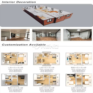 Casa prefabricada plegable tipo A <span class=keywords><strong>de</strong></span> 3 dormitorios y 2 baños, la más popular <span class=keywords><strong>de</strong></span> China, con <span class=keywords><strong>precio</strong></span> real y empaque plano. - Product Image 4