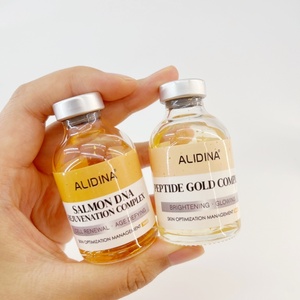 G Salmon DNA Gold Ampolla Ácido hialurónico Colágeno hidrolizado Suero Ampolla Líneas finas Hidratante Reafirmante Cuidado de la piel facial - Product Image 1
