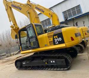 Excavatrice sur chenilles Komatsu neuve PC210LC, faible nombre d'heures, d'origine japonaise, prix bas, bon état - Product Image 6