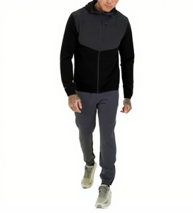 Conjunto de chándal cortavientos personalizado de alta calidad para hombre HEALY, chaqueta deportiva de nailon, trajes ligeros y cómodos para correr para invierno - Product Image 2