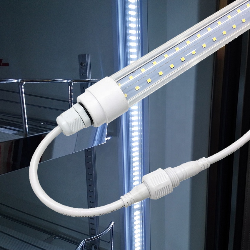 18 Вт AC85-265V 120 см T8 IP65 водонепроницаемый морозильник светодиодные трубки для холодного питания дисплей холодильник свет