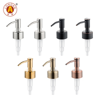 Pompa Lotion Stainless Steel 24/28mm Ramah Lingkungan, Pompa Cairan Pengganti untuk Dispenser Sabun di Hotel & Aplikasi Dapur