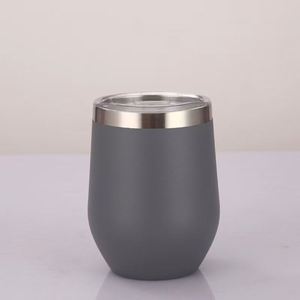Copa de Vino de Acero Inoxidable 304 de Grado Alimenticio con Tapa, Artículo Promocional con Grabado de Logotipo Personalizado ASM09 - Product Image 5