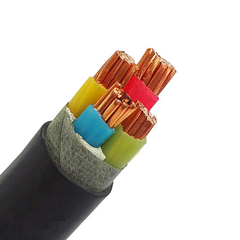ISO Hersteller PVC PUR XLPE Isolierte Kabel Litzen Bare Copper Niederspannung kabel