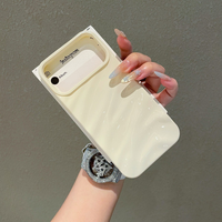 Étui de téléphone à motif ondulé tridimensionnel pour iPhone 18Pro 17, 16, 15, 14, 13, 12, 11, Pro Plus, étui de téléphone anti-chute