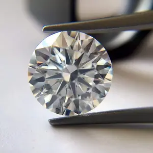 バノスホワイトIGIGIA認定ルースラボ合成ダイヤモンド0.01-1カラットCVDラボ作成ダイヤモンドラウンドHPHTラボ成長ダイヤモンド